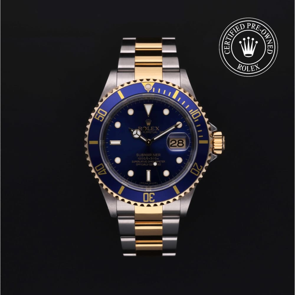 Rolex Rolex Certified Pre-Owned Submariner 2010, 40 mm, Rolesor 18 Carat Yellow