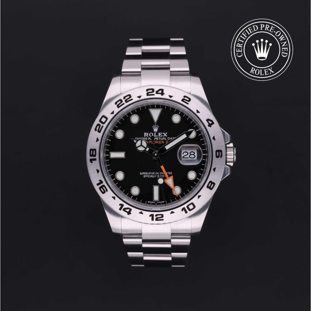 Rolex Rolex Certified Pre-Owned Explorer II 2018, 42 mm, Steel
