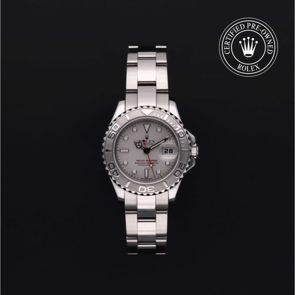 Rolex Rolex Certified Pre-Owned Yacht-Master 2000, 29 mm, Rolesium Platinum