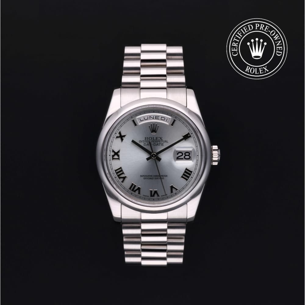 Rolex Rolex Certified Pre-Owned Day-Date 2006, 36 mm, Platinum