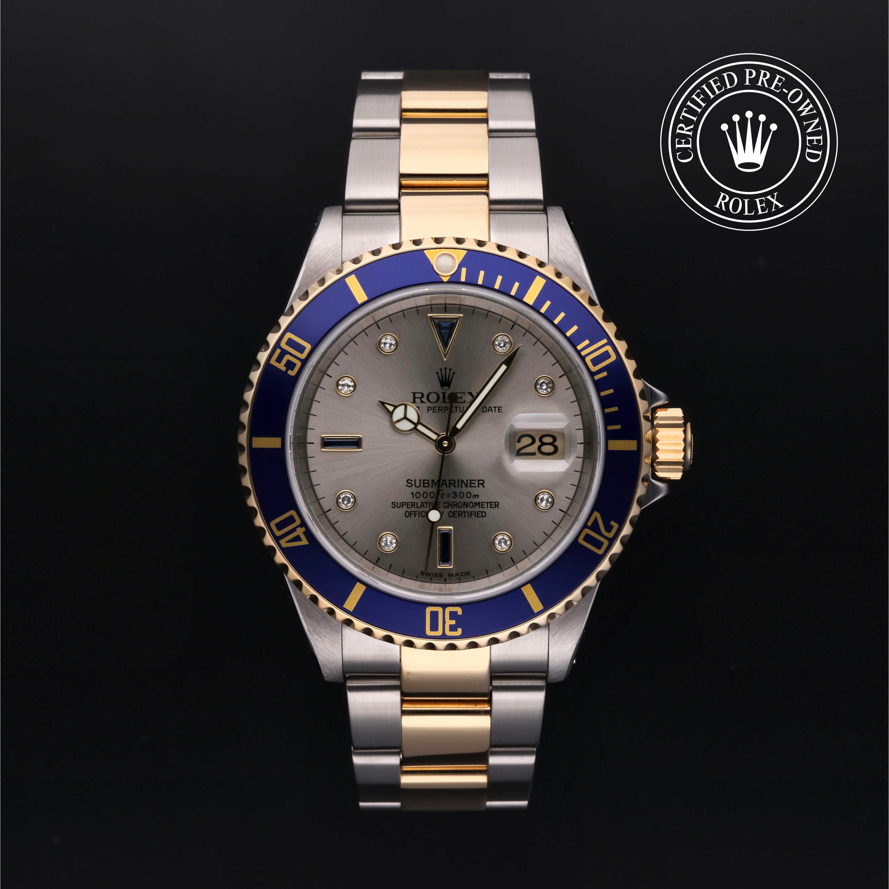 Rolex Rolex Certified Pre-Owned Submariner Date 40mm 16613 P947598
