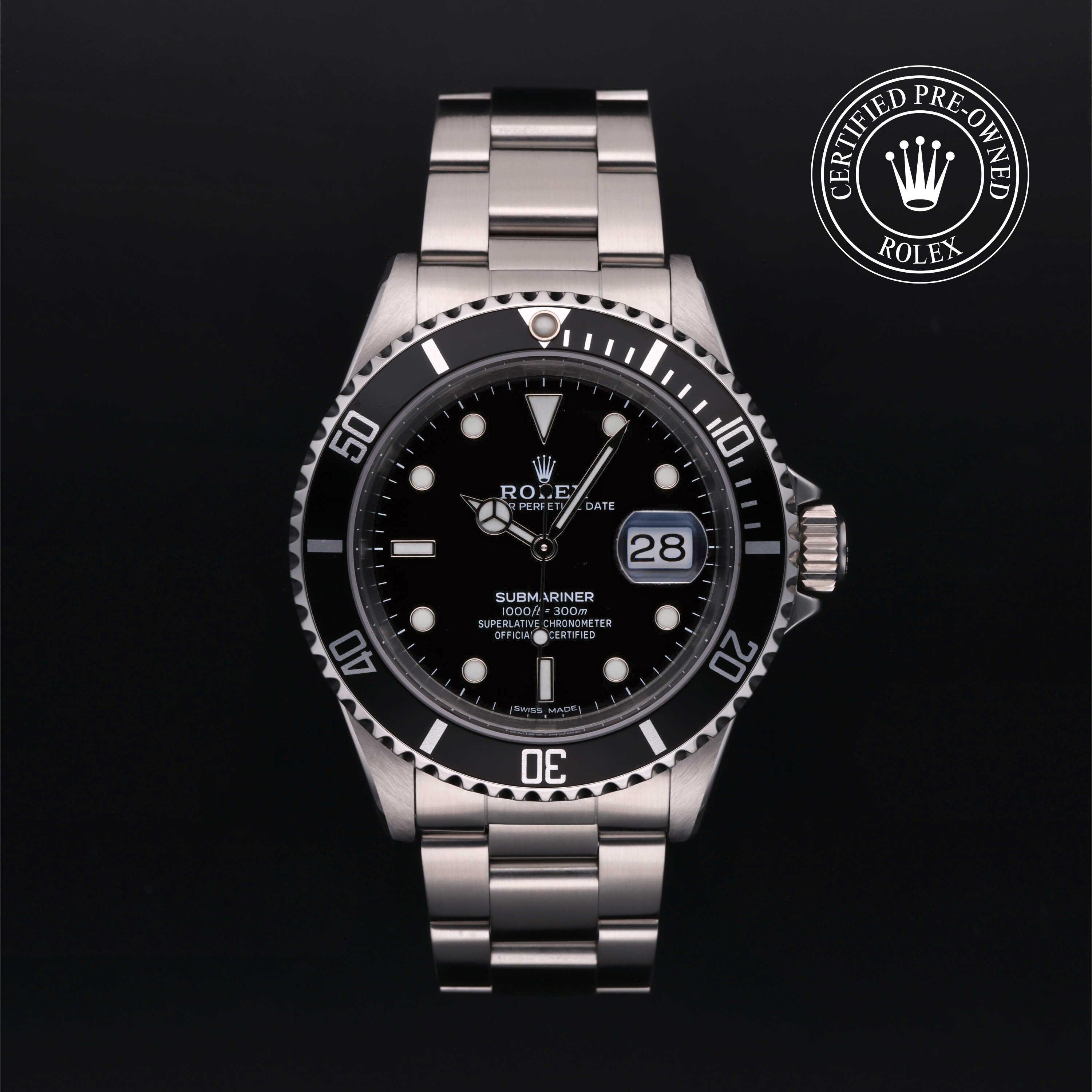Rolex Rolex Certified Pre-Owned Submariner Date 40mm 16610 N397995
