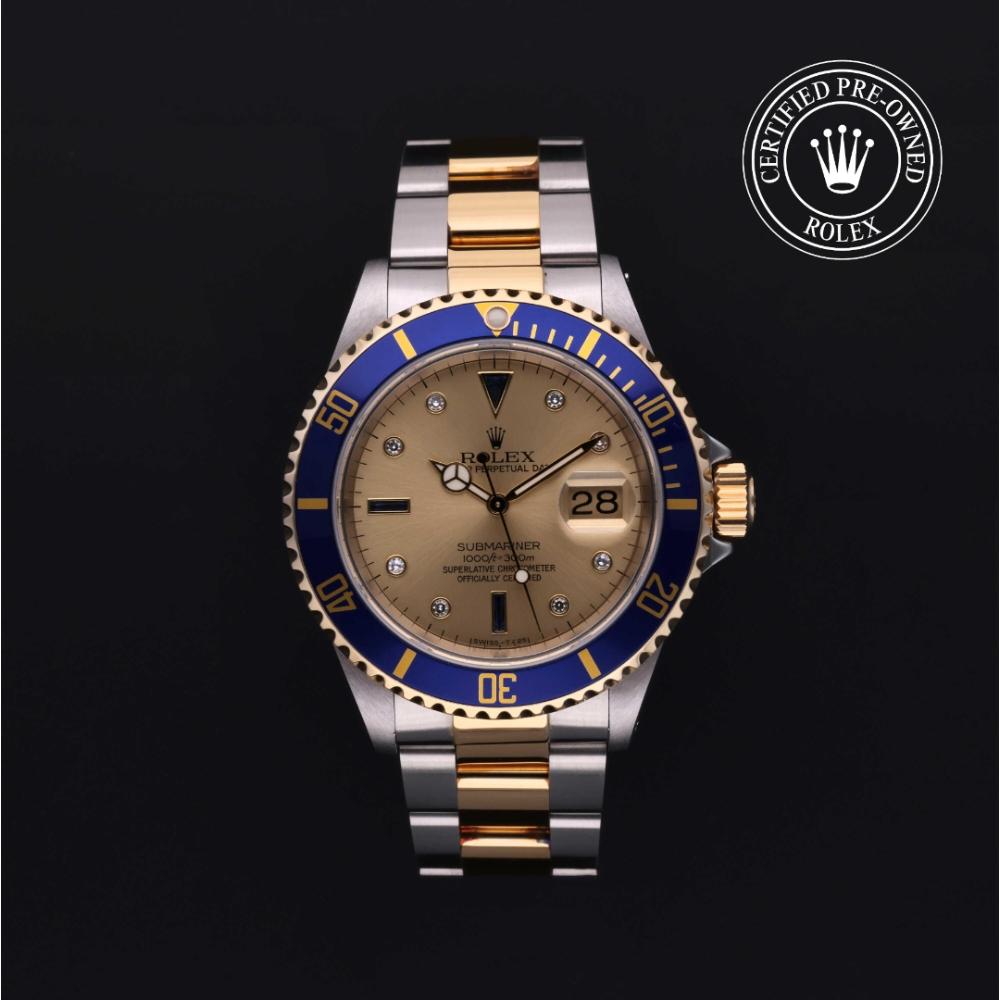 Rolex Rolex Certified Pre-Owned Submariner 1992, 40 mm, Rolesor 18 Carat Yellow
