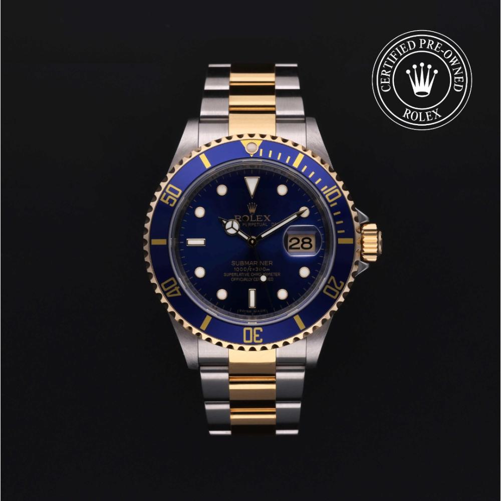 Rolex Rolex Certified Pre-Owned Submariner 2010, 40 mm, Rolesor 18 Carat Yellow
