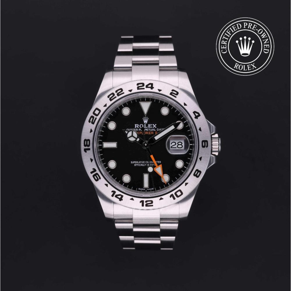 Rolex Rolex Certified Pre-Owned Explorer II 2018, 42 mm, Steel