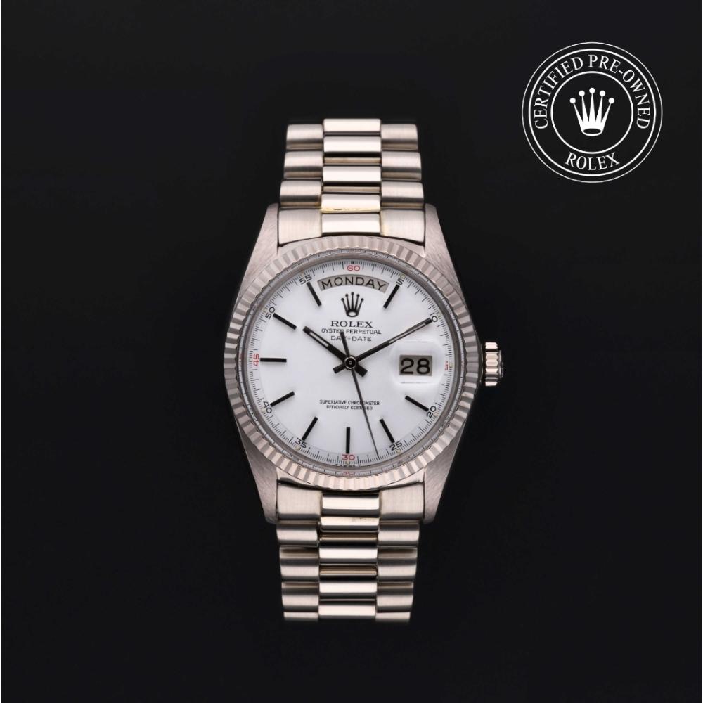 Rolex Rolex Certified Pre-Owned Day-Date 1967, 36 mm, 18 ct white gold