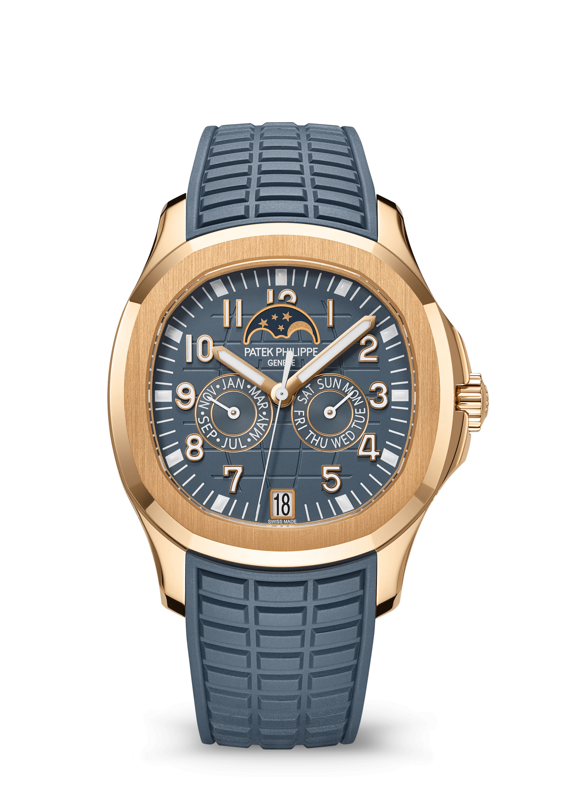 Patek Philippe Aquanaut Annual Calendar, Moon Phases photo 1