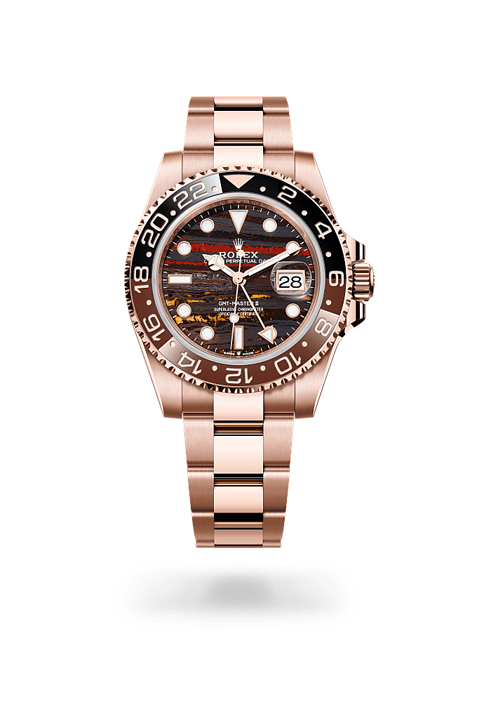 Rolex GMT-Master II 40 mm Everose gold (tiger iron dial) photo 1