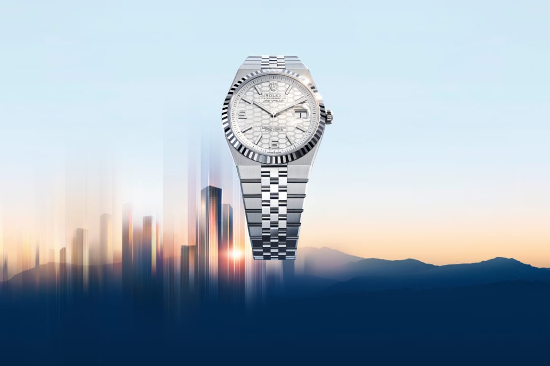 Rolex Land-Dweller 40 Oystersteel and white gold (intense white dial) photo 1