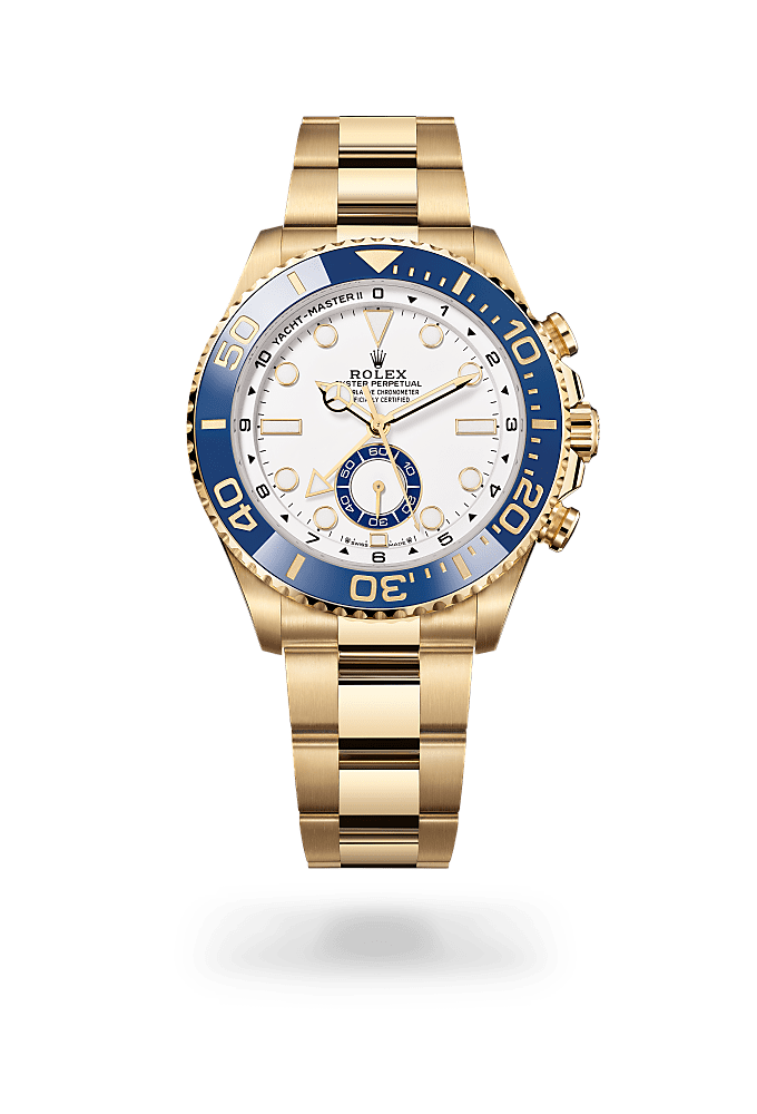 Rolex Yacht-Master II 44 mm yellow gold (white dial) photo 1