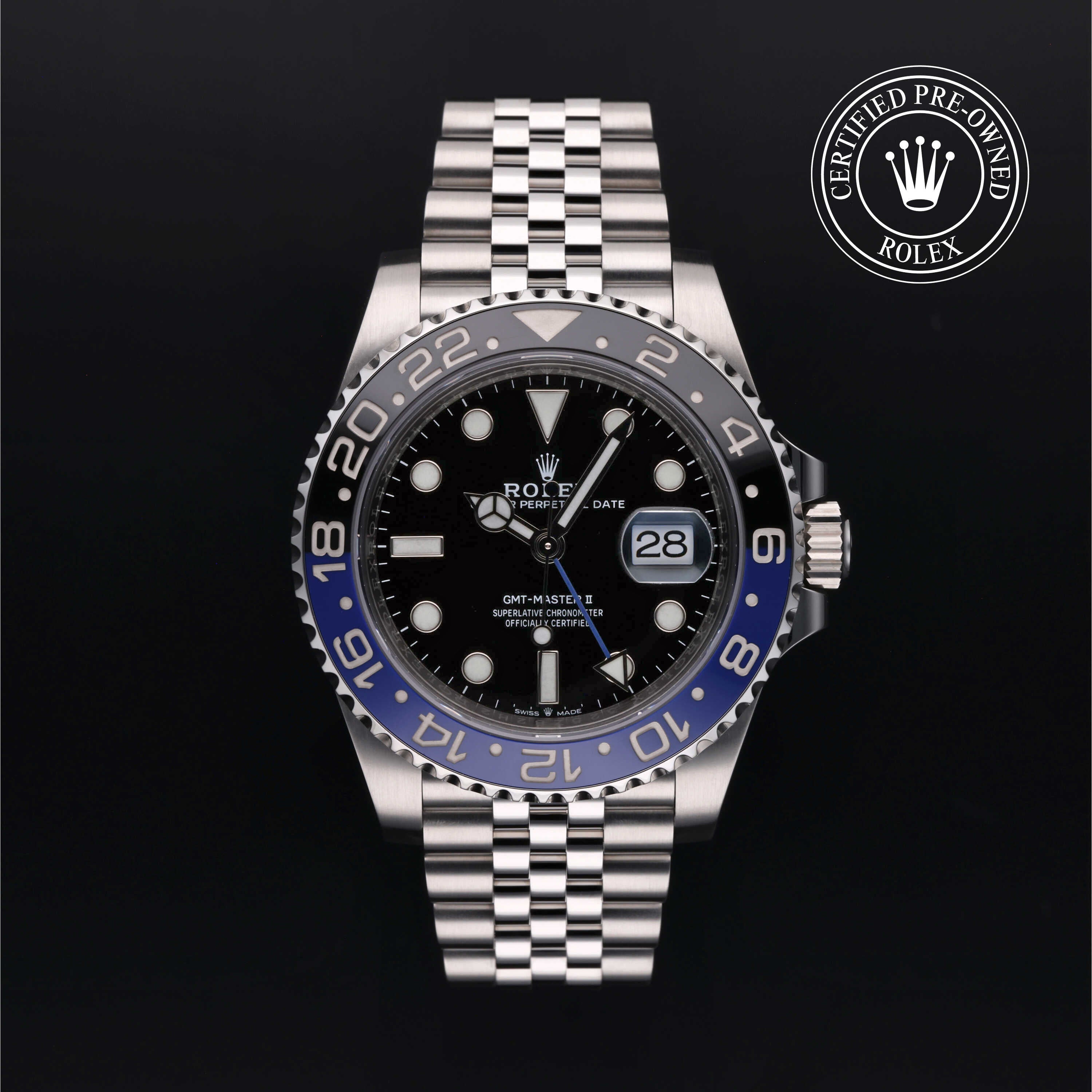 Rolex Rolex Certified Pre-Owned GMT Master II 40mm 126710BLNR 325Z82H2 photo 1
