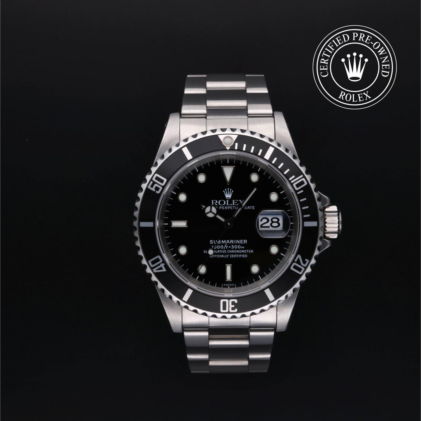 Rolex Rolex Certified Pre-Owned Oyster Perpetual Submariner Date, 1998, 40 mm, Edelstahl Oystersteel photo 1