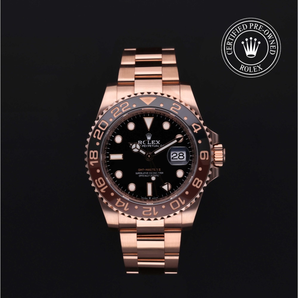 Rolex Rolex Certified Pre-Owned GMT-Master II 2022, 40 mm, Gold 18 Carat Red photo 1