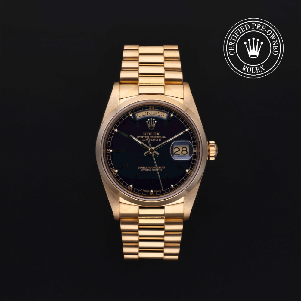 Rolex Rolex Certified Pre-Owned Day-Date 1987, 36 mm, Gold 18 Carat Yellow photo 1