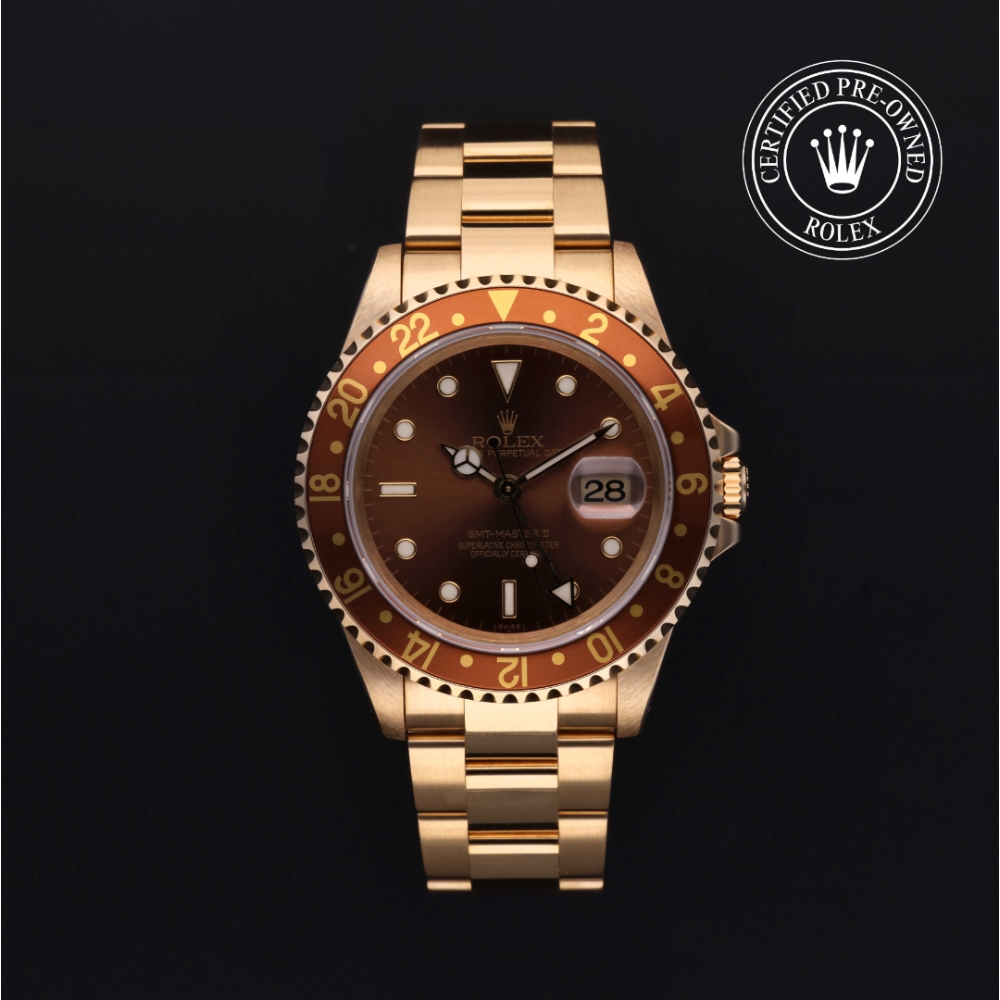 Rolex Rolex Certified Pre-Owned GMT-Master II 1999, 40 mm, Gold 18 Carat Yellow photo 1