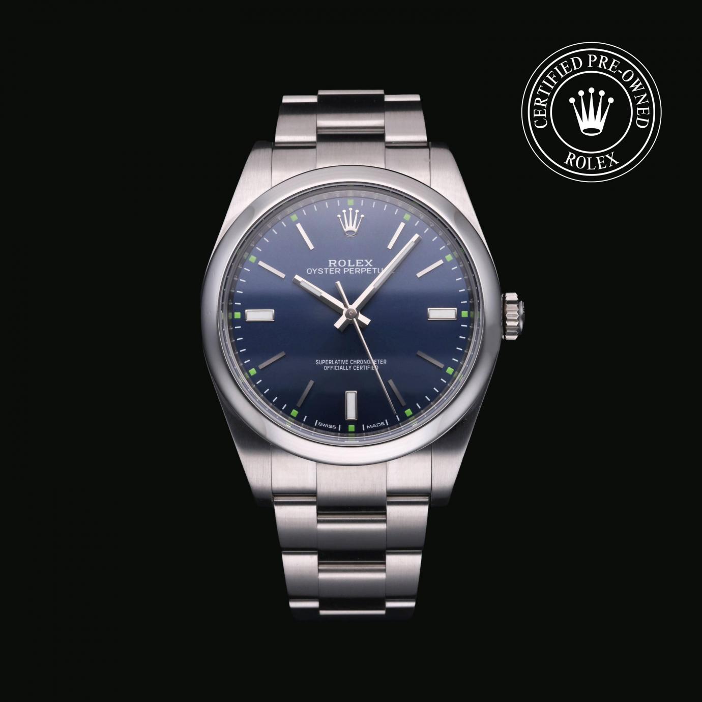 Rolex Rolex Certified Pre-Owned Oyster Perpetual 39, 39 mm, Edelstahl Oystersteel photo 1