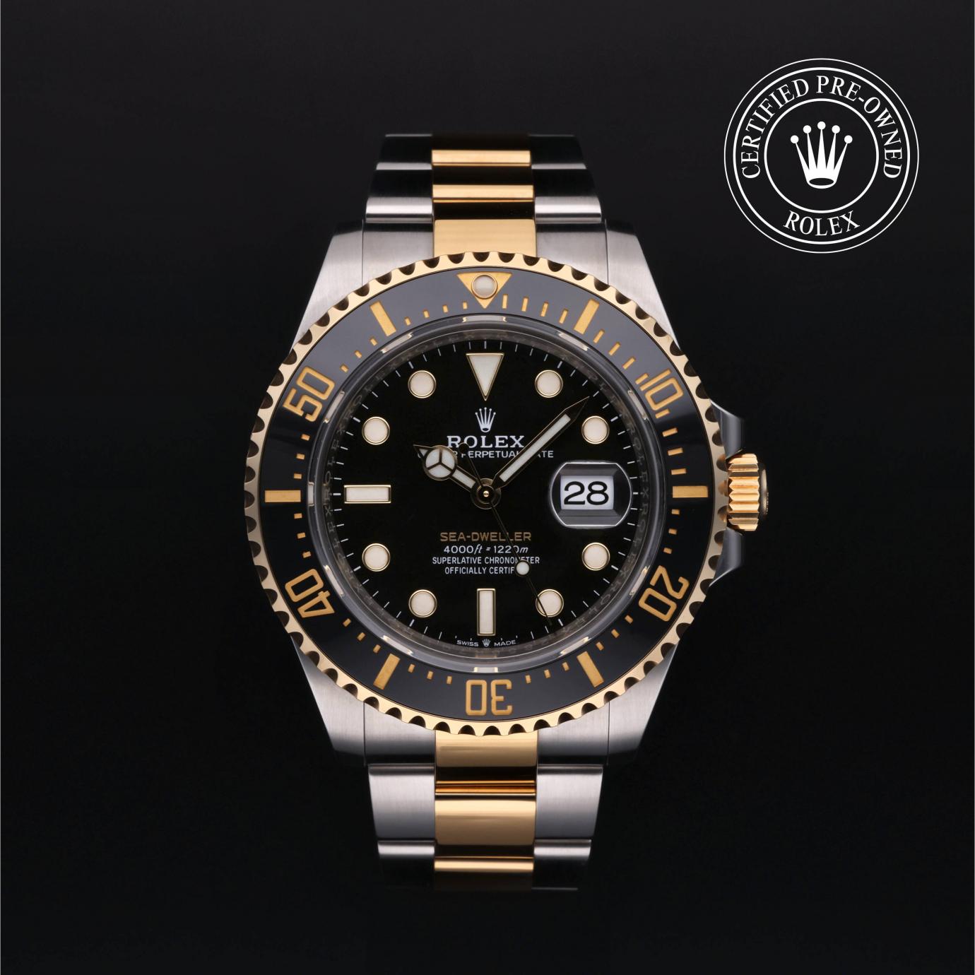 Rolex Rolex Certified Pre-Owned Sea‑Dweller, 43 mm, Rolesor gelb (Kombination aus Edelstahl Oystersteel und Gelbgold) photo 1